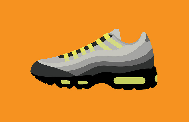 Illustration for article titled 40 Years of Nike's Most Iconic Shoe Designs, Visualized
